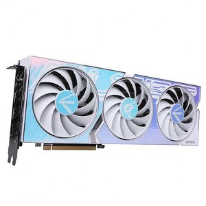 Nouvelle arrivée, carte graphique de bureau colorée IGame GeForce RTX 4060 <span class=keywords><strong>Ti</strong></span> Ultra W OC 8 Go GDDR6 avec ventilateur - Product Image 5