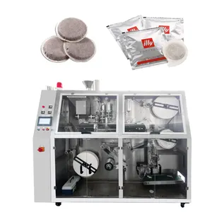 Full Automatic Filter Paper Inner And Outer Bag Packing Round Ese Pod Coffee Powder Packaging Machine
