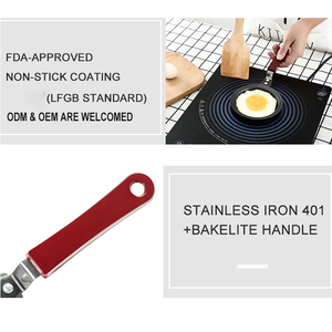 Padella Antiaderente Piccola in Ghisa a Forma di Stella con Manico in Plastica, Stile Piatto, per Frittura, Vendita all'Ingrosso dalla Fabbrica - Product Image 5