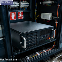 Plateforme informatique auxiliaire de traction ferroviaire montable en rack, conforme aux normes IP6X (anti-poussière) et EN50121 (conforme CEM)