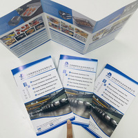 Brochure publicitaire personnalisée pour entreprises, impression numérique couleur, finition brillante, en carton, dépliant, prospectus, manuel personnalisé