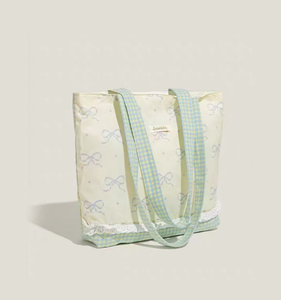 Sac à main léger imprimé pour femme avec logo personnalisé, sac de shopping - Product Image 5