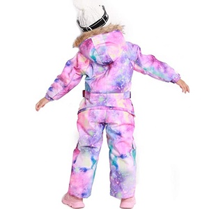 Kid's Baby One Piece Snowsuits <strong>Overalls</strong> Ski Suits Jackets Coats Jumpsuits Outdoor <strong>Winter</strong> Waterproof Snowboarding Children - Product Image 5
