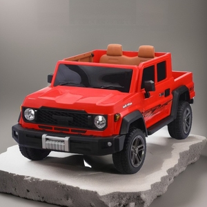Nuova Auto Elettrica 24V per Bambini da <span class=keywords><strong>2</strong></span> a 4 Anni, Biposto, Fuoristrada, Quattro Ruote, con Telecomando, Modello Pickup, Giocattolo Cavalcabile - Product Image 4