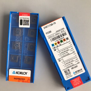 เม็ดมีดกลึง CNC รุ่น Korloys SPMT11T308-PD PC5300 รูปทรงสี่เหลี่ยม ขนาด 20 มม. ความหนา 1.5 มม. รู 16 มม. เคลือบ PVD/CD รับประกัน 3 ปี - Product Image 4