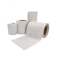 Personnalisé clair transparent direct thermique mini imprimante transfert papier étiquettes autocollant rouleau transparent