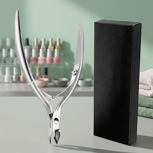 Surgical Stainless Steel <b>Nail</b> <b>Clipper</b> 15mm Jaw Opening Professional <b>For</b> Finger <b>Thick</b> <b>Nails</b> Gift Box Packaging - Product Image 4