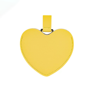 Miroir portable à usage domestique avec revêtement en cuir Petit miroir de poche Petit miroir compact incassable - Product Image 4