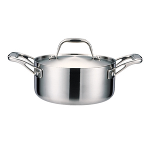 SHUNFA Haomen Tri-strati in acciaio inox 10 pcs pentole set di <span class=keywords><strong>3</strong></span> strati - Product Image 5