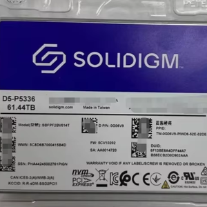 SSD Enterprise Original New Solidigm D5-P5336 Series PCIe 4.0 X4 NVMe U.2 E1.L 7.68TB 15.36TB 30.72TB 61.44TB - Product Image 1