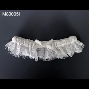 M80005 <span class=keywords><strong>Jarretière</strong></span> de <span class=keywords><strong>mariage</strong></span> en dentelle <span class=keywords><strong>ivoire</strong></span>, <span class=keywords><strong>jarretière</strong></span> de mariée - Product Image 6