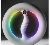 Anneau de gravité multifonctionnel en ABS pour hommes, entraîneur musculaire du bras et du torse, renforceur de poignet, extenseur de poitrine pour usage intérieur