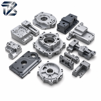 Pièces mécaniques personnalisées en aluminium 7075, service de fraisage CNC pour équipement industriel avec sablage