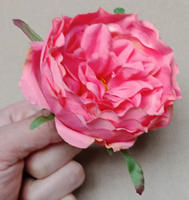Qualité Soie Pivoine Têtes De Fleurs Roses Artificielles Toile De Fond De Mariage Arrangements Floraux Événement Décor En Gros Fabricant