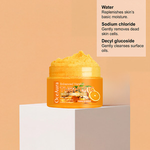 OceAura Turmeric <b>Body</b> Glow <b>Scrub</b> 100G Exfoliating Moisturizing Mild Comfort - Product Image 4