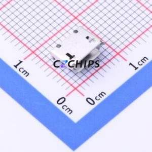 USB-MR-D-016 USB Connector SMD Connector ( Connector Type: Micro-B )( Gender: Female )( Mounting Type: Horizontal Mount ) - Product Image 1