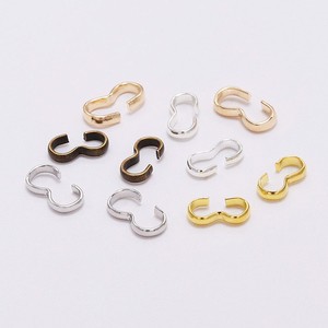 Cierre de tres formas para la fabricación de pulseras, en plata, oro, bronce antiguo, blanco, KKC, chapado en oro, accesorios de joyería DIY. - Product Image 5