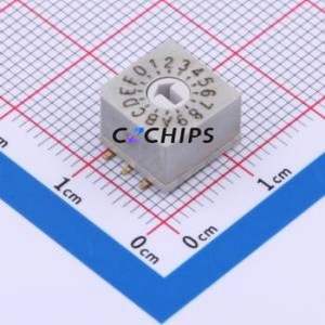 QDR-16S Rotary Encoder SMD-6P,10x10mm Switch Whole Sale Electronic Component Chips Supplier & BOM Service - Product Image 1