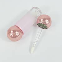 Tube de gloss à lèvres personnalisé, emballage cosmétique, tube unique pour gloss à lèvres, 4,5 ml, flacon vide mignon