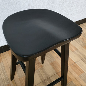 2023 dernière selle de luxe été île café Restaurant haute cuisine <span class=keywords><strong>tabouret</strong></span> de <span class=keywords><strong>Bar</strong></span> chaise moderne bois extérieur salle à manger comptoir <span class=keywords><strong>hauteur</strong></span> - Product Image 6