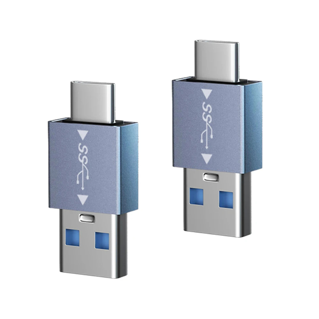 90 Degree Angle USB-C Adapter Type C 3.1 OTG Converter Adaptor Right Left USB C to USB A Adapter