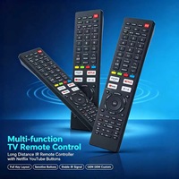 Control Remoto Universal Inteligente IR de 70 Teclas con Función Completa para TV, Control Remoto de Repuesto ABS para Android TV, OEM ODM Personalizado JCXK
