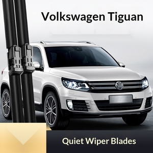 Limpiaparabrisas para <span class=keywords><strong>Volkswagen</strong></span> <span class=keywords><strong>Tiguan</strong></span> <span class=keywords><strong>2010</strong></span>-2012/2013, de Alta Definición, sin Marco, de Caucho Natural, Delanteros y Traseros, OLIVER - Product Image 1