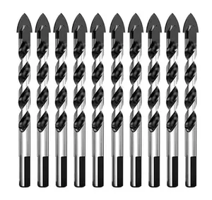 Multi Purpose Construction Material Stucco Masonry triangle Drill Bits for Ceramic Tile Cement Concrete Brick Wall