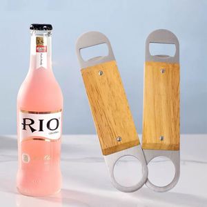 מקצועי עיצוב סיטונאי עץ בקבוק פותחן עם מגנטים אין מינימום מותאם אישית יכול פותחן עם ידית עץ - Product Image 6