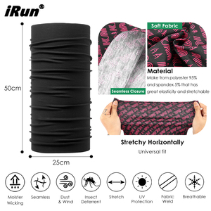 Pañuelo Funcional <span class=keywords><strong>IRun</strong></span> con Diseño de Espirales Coloridas Personalizadas, Máscara Unisex, Protector de Cuello, Apto para Actividades al Aire Libre, para Hombres y Mujeres - Product Image 2