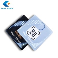 Mini-étiquettes RFID intelligentes NFC en époxy, autocollants de table, puce NTAG213, carte de membre personnalisable, carte de visite, utilisation pour les paiements dans les restaurants