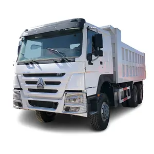 Mới và được sử dụng sinotruck HOWO 6x4 euro2 động cơ diesel 371 375 HP 10 cố gắng tipper xe tải để bán