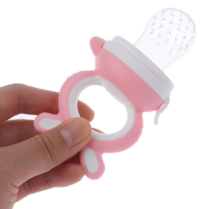 Grignoteuse en Silicone sans BPA pour bébé, nourriture fraîche, sucettes pour nourrissons, mangeoire pour nouveau-né, récipient alimentaire quotidien sans danger pour les fruits, biberons - Product Image 4