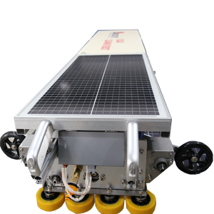 Robot de nettoyage de panneaux solaires Multifit, machine de nettoyage solaire photovoltaïque à lavage à l'eau, pour le nettoyage des panneaux solaires, commande à distance - Product Image 6