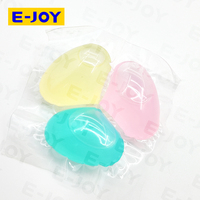 EJOY OEM 8x Capsules de lessive en gel concentrées, biodégradables et écologiques, à 3 compartiments, jetables, pour vêtements