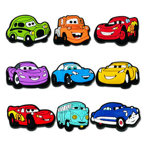 Abalorios <span class=keywords><strong>de</strong></span> PVC para Zapatos con Diseño <span class=keywords><strong>de</strong></span> Coches <span class=keywords><strong>de</strong></span> Carreras <span class=keywords><strong>de</strong></span> Dibujos Animados Famosos, <span class=keywords><strong>de</strong></span> Moda, Estilo <span class=keywords><strong>Anime</strong></span> y Cómic, para Zuecos - Product Image 5