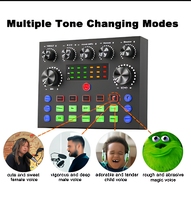 Microphone à condensateur professionnel BM800 avec carte son V8X, bras articulé antichoc et filtre anti-pop pour studio, streaming et karaoké