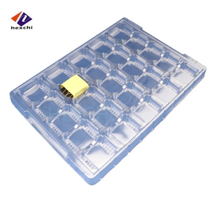 Electronic Transformer Blister Packaging Box for Plug-in Automation Production Line Can be Accurately Picked up by Machine Hands