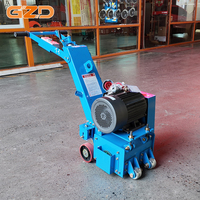 Mesin Penggiling Beton Listrik GZD OEM Pabrik, 380V 220V, untuk Lantai Beton
