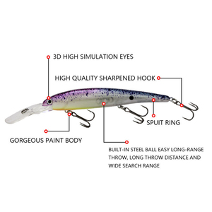 Pêche en eau salée en eau peu profonde, <span class=keywords><strong>leurre</strong></span> artificiel dur <span class=keywords><strong>de</strong></span> <span class=keywords><strong>surface</strong></span> <span class=keywords><strong>de</strong></span> 20 g, wobbler <span class=keywords><strong>de</strong></span> 120 mm, <span class=keywords><strong>leurre</strong></span> flottant <span class=keywords><strong>pour</strong></span> poisson-soleil - Product Image 4