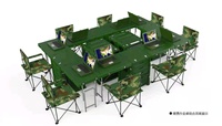 Table de travail pliable en rotomoulage, boîtier en plastique rigide avec étanchéité IP65, boîtier personnalisé OEM/ODM