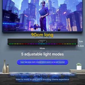 Loa máy tính đa phương tiện đèn RGB ma thuật loa trầm chơi game tivi loa không dây loa để bàn gia đình loa tầm trung soundbar - Product Image 2