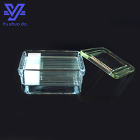 10 Pcs- Histology Pathology Microscope Lab Supplies Slide Glass Staining Rack Staining Jar