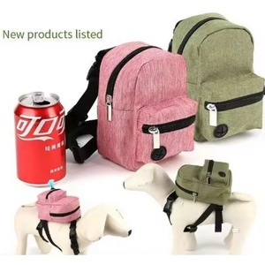 Échantillon Gratuit : Sac à Dos Portable pour Animaux de Compagnie avec Laisse Réglable, Sacs à Dos pour Chiots, Harnais Portable à Motif Dessin Animé, Sacs à Collations d'Extérieur pour Chiens Teddy - Product Image 2