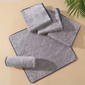Hot Sale <strong>Super</strong> <strong>Soft</strong> Anti Bacterial Coral Fleece <strong>Facial</strong> Bamboo Charcoal Fiber Hand Hair Bath Baby <strong>Towel</strong> - Product Image 5