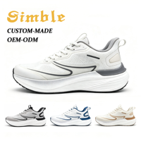 Chaussures de course décontractées pour hommes, personnalisées en usine, légères, respirantes, en maille, style marche