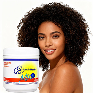 Crème réparatrice pour cheveux à la kératine hydratante en profondeur, nourrissante, pour cheveux secs, abîmés et cassants, restaure la douceur et la brillance saine - Product Image 3