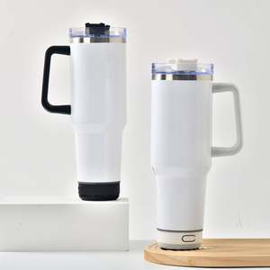 USA WAREHOUSE RTS 40 oz Stainless Steel 40oz <b>Music</b> Player Travel Coffee <b>Mugs</b> Tumbler with Handle - Product Image 2