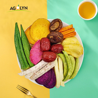 9 types de collations chips de légumes secs