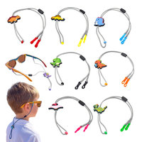 Correa de Silicona Ajustable para Gafas Infantiles, Ecológica y Segura, Antideslizante, Antipérdida para Niños
